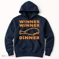 Winner Winner Chicken Dinner Funny Gaming Hoodie thumb 0