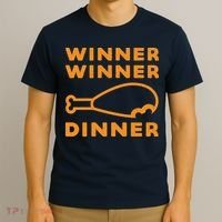 Winner Winner Chicken Dinner Funny Gaming T-Shirt thumb 3