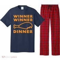 Winner Winner Chicken Dinner Funny Gaming Pajama Set thumb 0