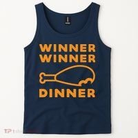 Winner Winner Chicken Dinner Funny Gaming Tank Top thumb 2