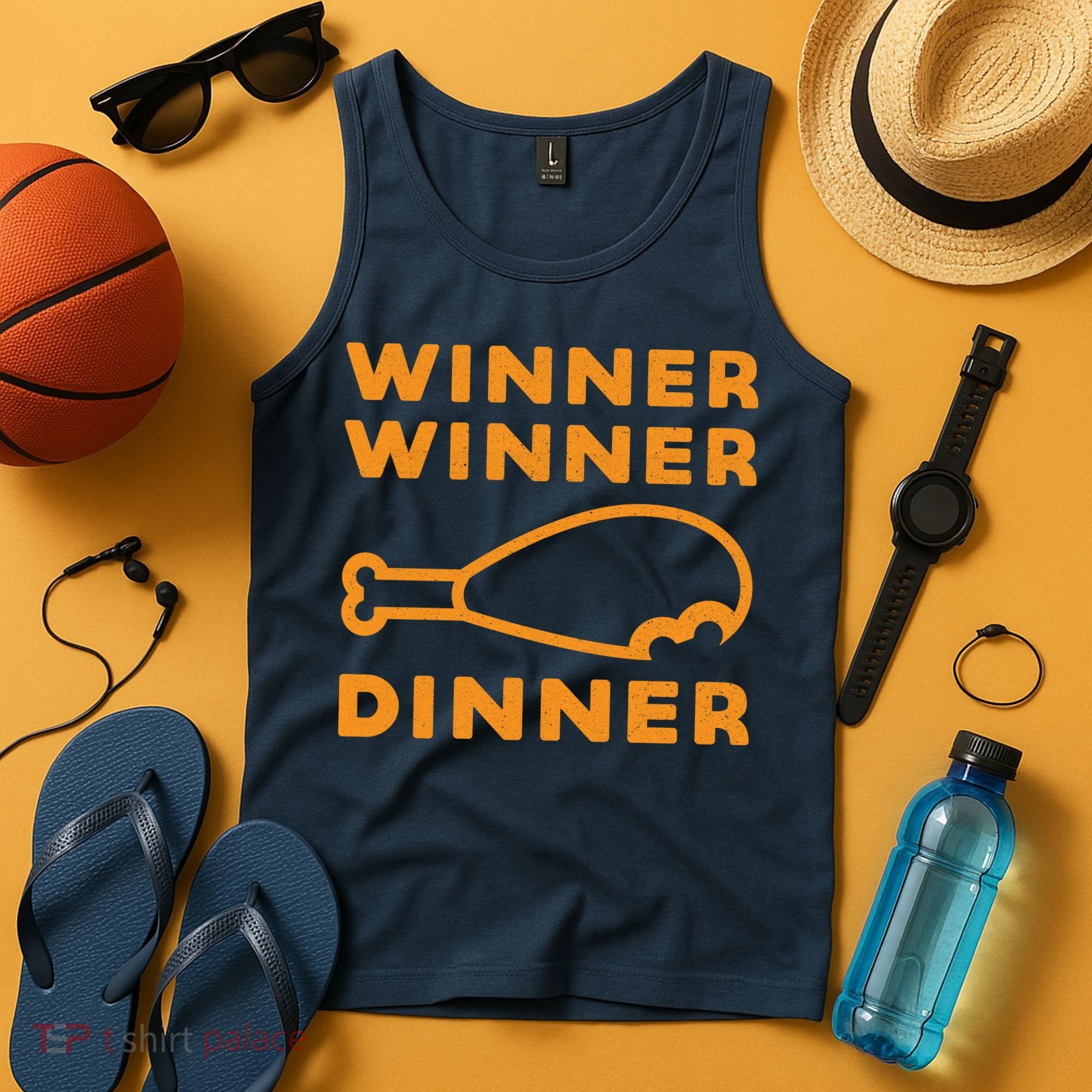 Winner Winner Chicken Dinner Funny Gaming Tank Top