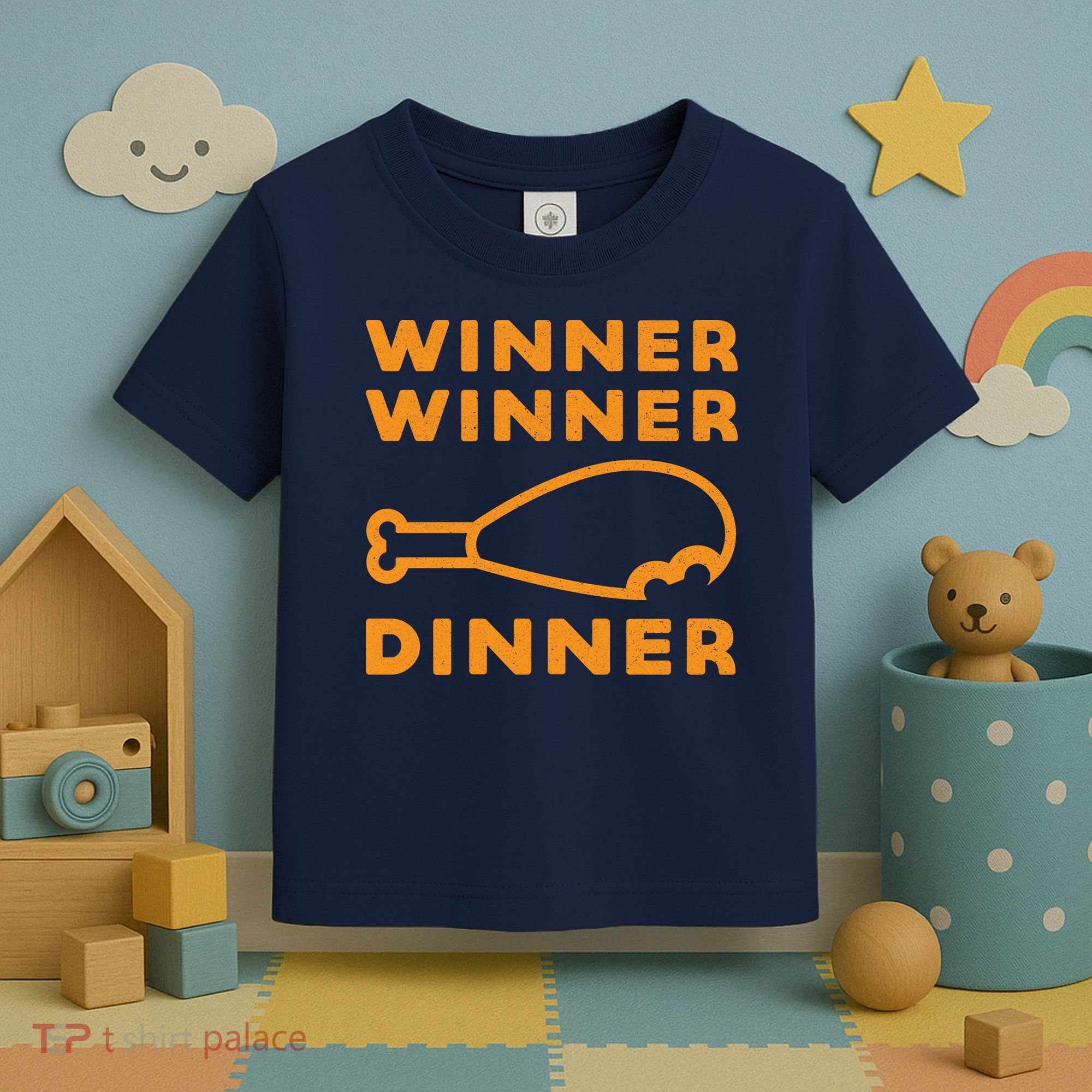 Winner Winner Chicken Dinner Funny Gaming Toddler T-Shirt