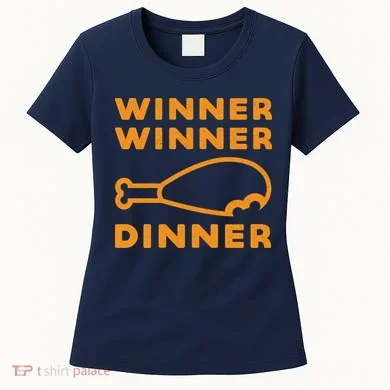 Winner Winner Chicken Dinner Funny Gaming Women's T-Shirt