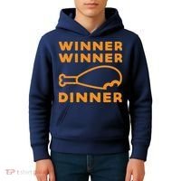 Winner Winner Chicken Dinner Funny Gaming Kids Hoodie thumb 4