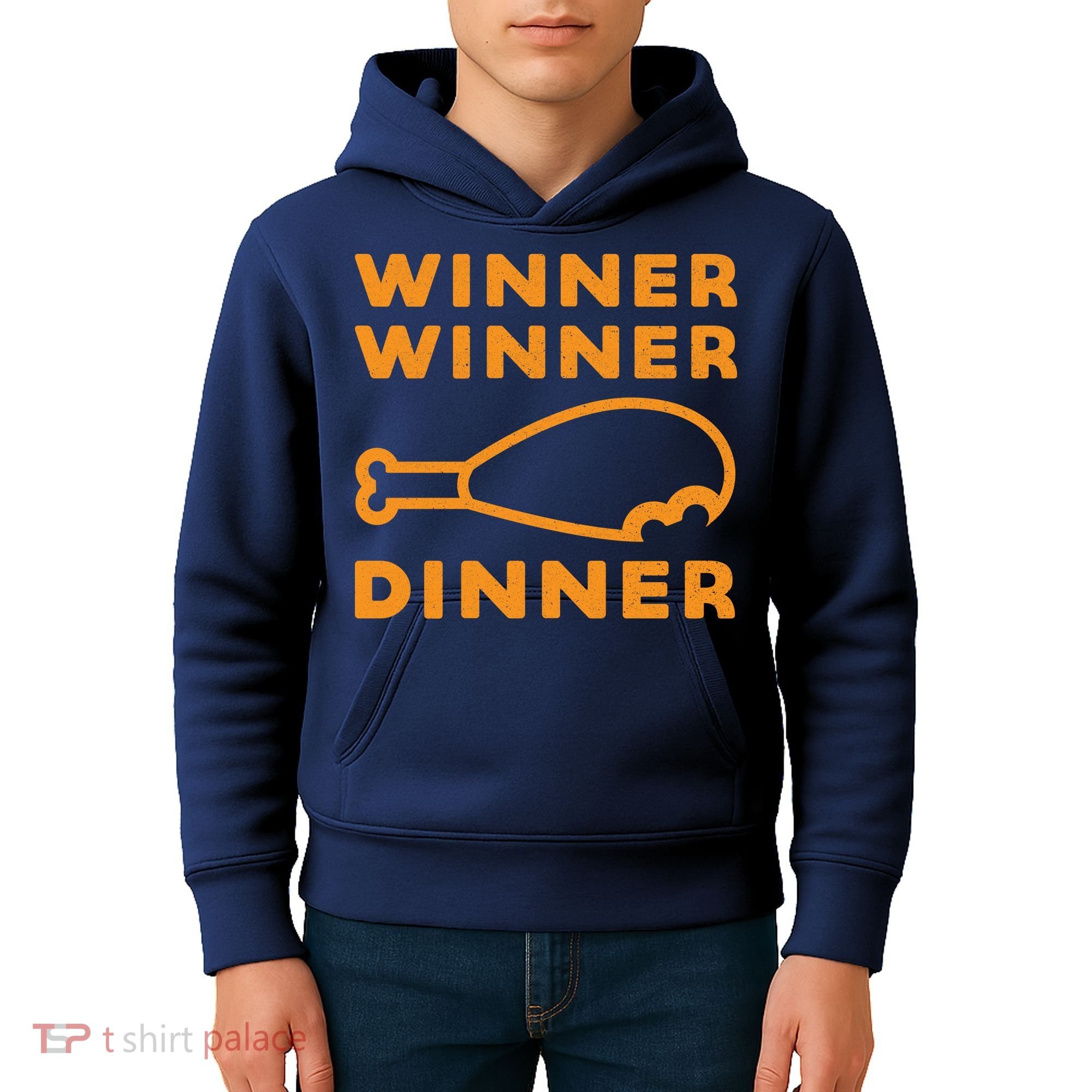 Winner Winner Chicken Dinner Funny Gaming Kids Hoodie