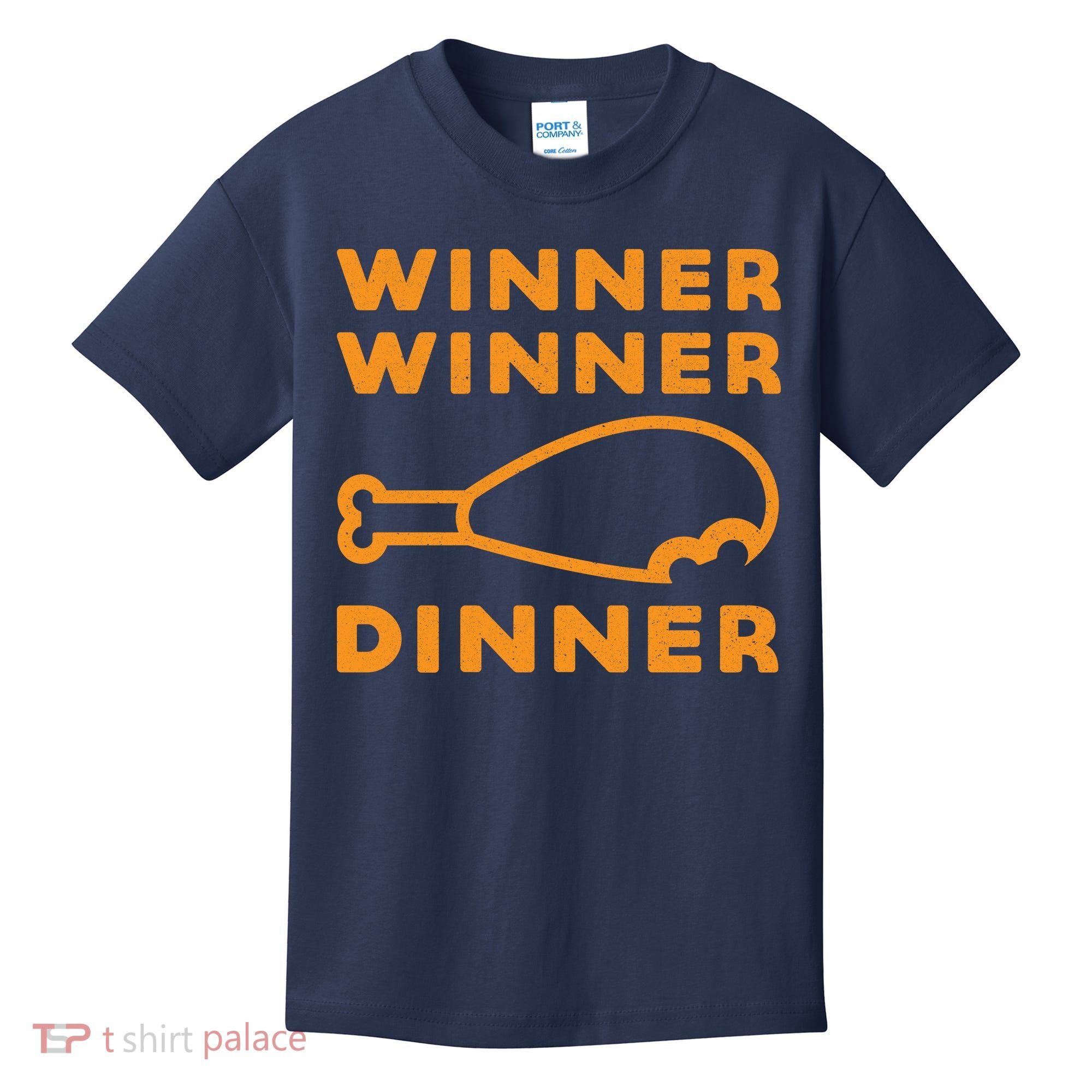 Winner Winner Chicken Dinner Funny Gaming Kids T-Shirt