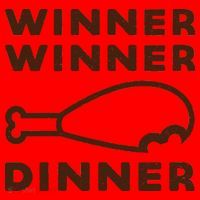 Winner Winner Chicken Dinner Funny Gaming Santa Hat thumb 1