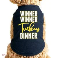 Winner Winner Turkey Dinner Doggie Tank thumb 0