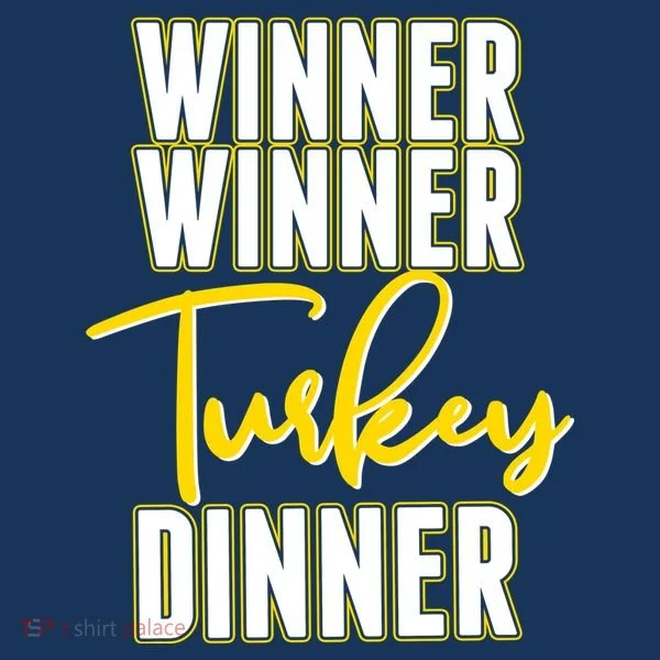 Winner Winner Turkey Dinner Doggie Tank