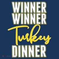Winner Winner Turkey Dinner Mousepad thumb 1