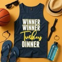 Winner Winner Turkey Dinner Tank Top thumb 4