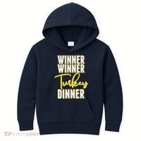 Winner Winner Turkey Dinner Kids Hoodie thumb 0