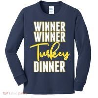 Winner Winner Turkey Dinner Kids Long Sleeve Shirt thumb 0
