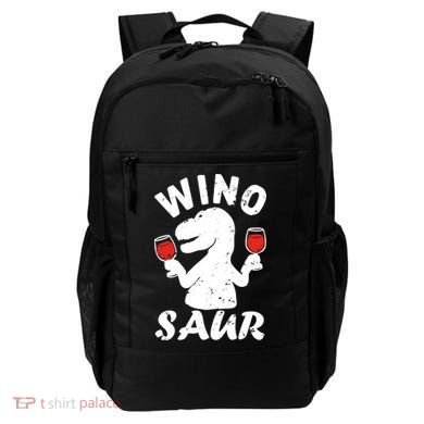 Wino Saur Funny Wine Backpack