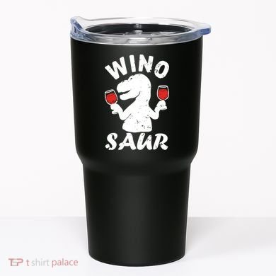 Wino Saur Funny Wine Tumbler