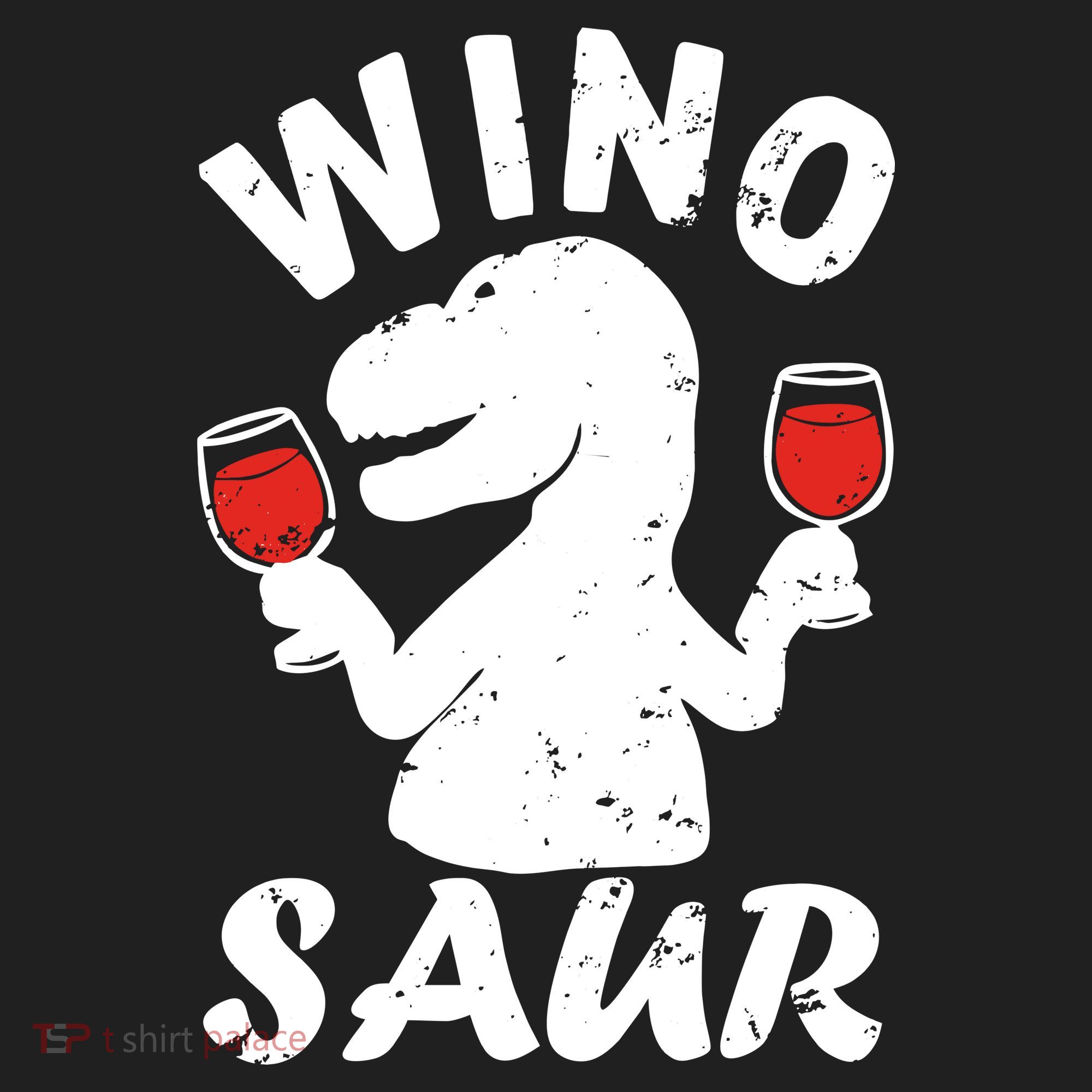 Wino Saur Funny Wine Tumbler
