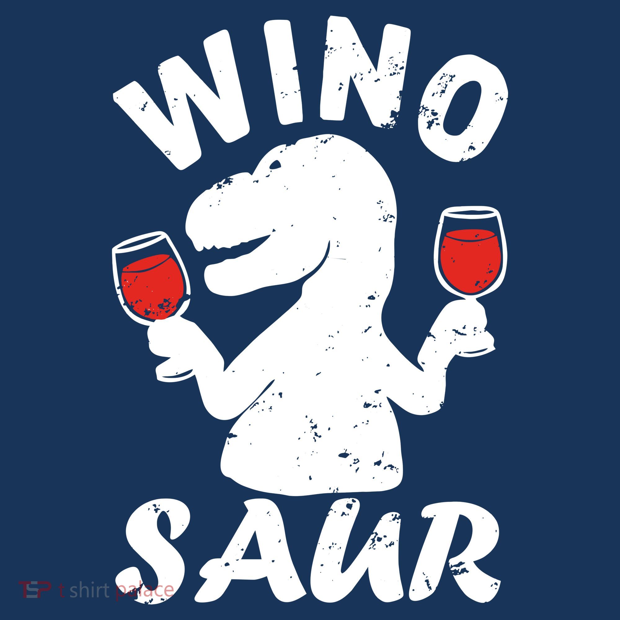 Wino Saur Funny Wine Hoodie