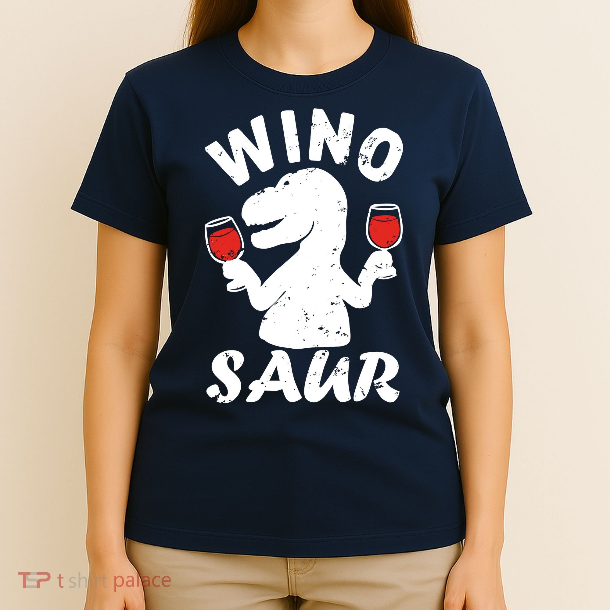 Wino Saur Funny Wine T-Shirt