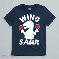 Wino Saur Funny Wine T-Shirt thumb 5