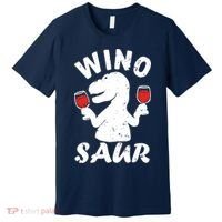 Wino Saur Funny Wine Premium T-Shirt thumb 0