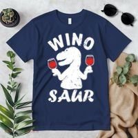 Wino Saur Funny Wine Premium T-Shirt thumb 2