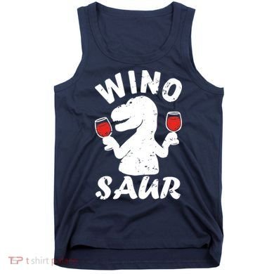 Wino Saur Funny Wine Tank Top