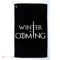Winter Is Coming Golf Towel thumb 0