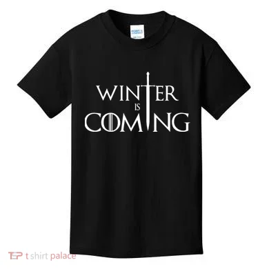 Winter Is Coming Kids T-Shirt