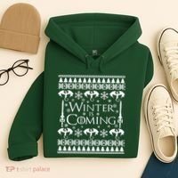 Winter is Coming Ugly Christmas Sweater Design Hoodie thumb 4