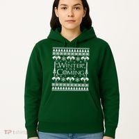 Winter is Coming Ugly Christmas Sweater Design Hoodie thumb 5