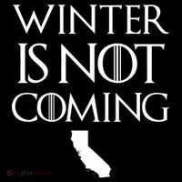 Winter Is Not Coming California Ornament thumb 1