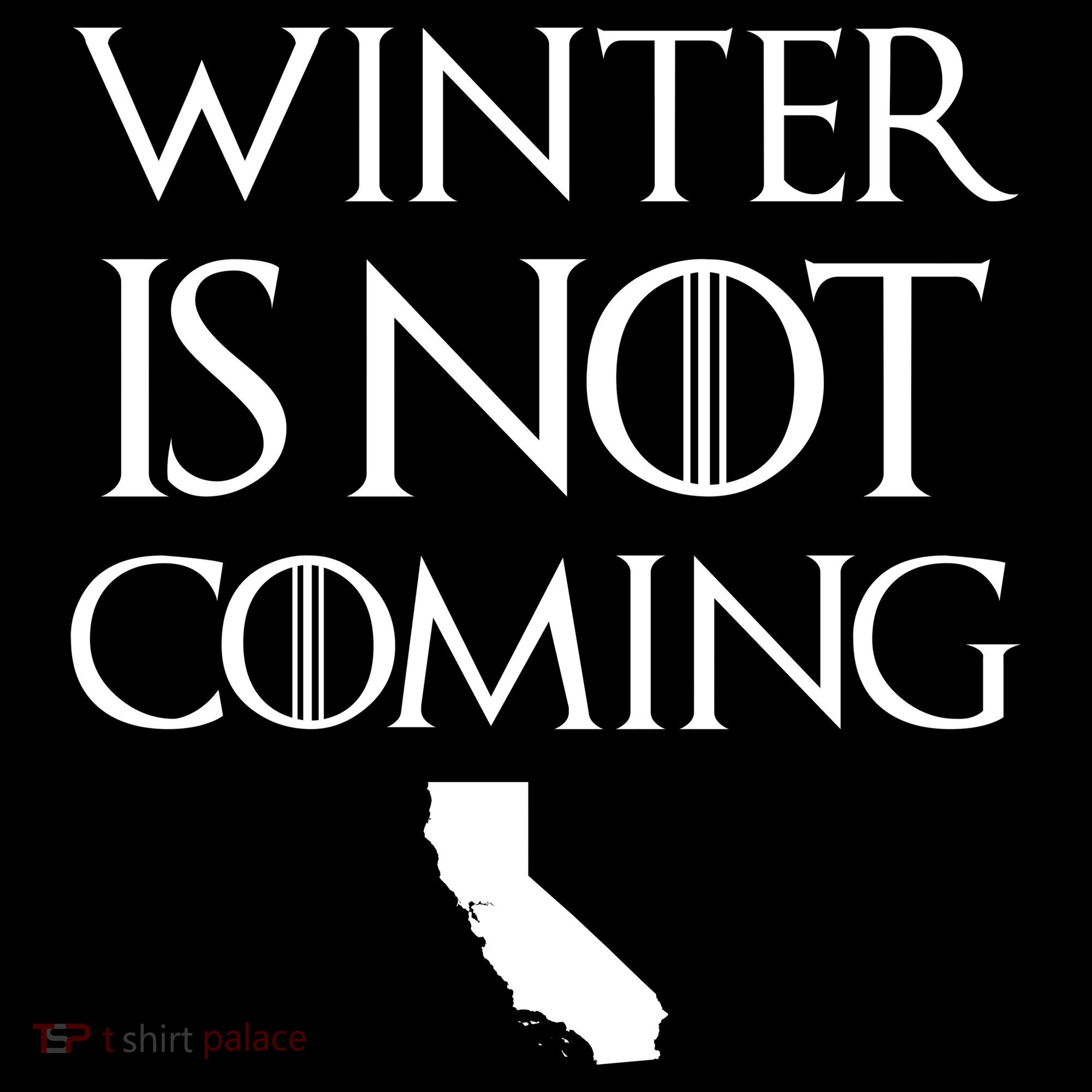Winter Is Not Coming California Ornament