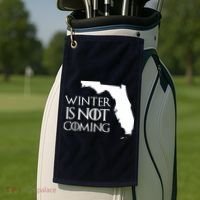 Winter Is Not Coming Florida Golf Towel thumb 2