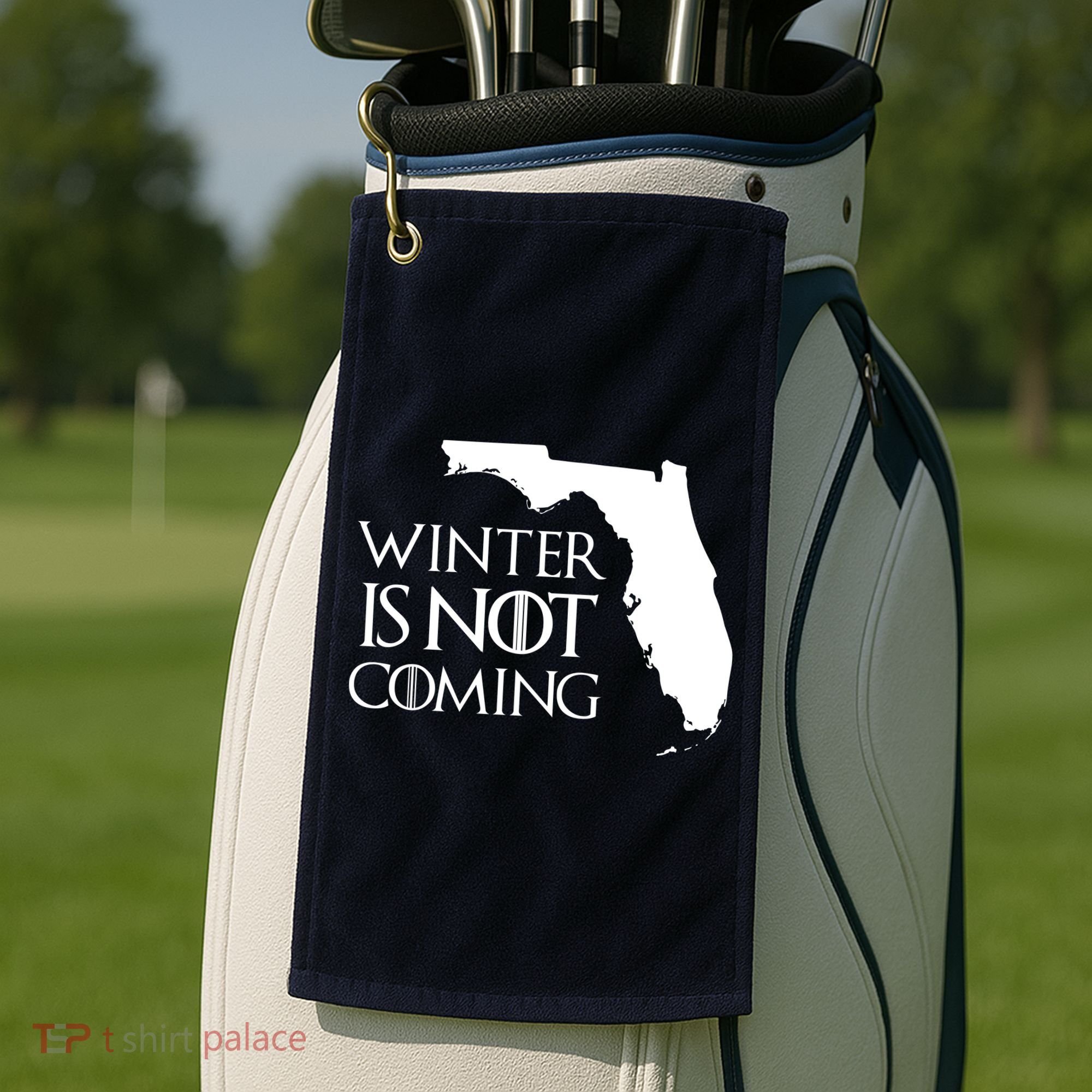 Winter Is Not Coming Florida Golf Towel