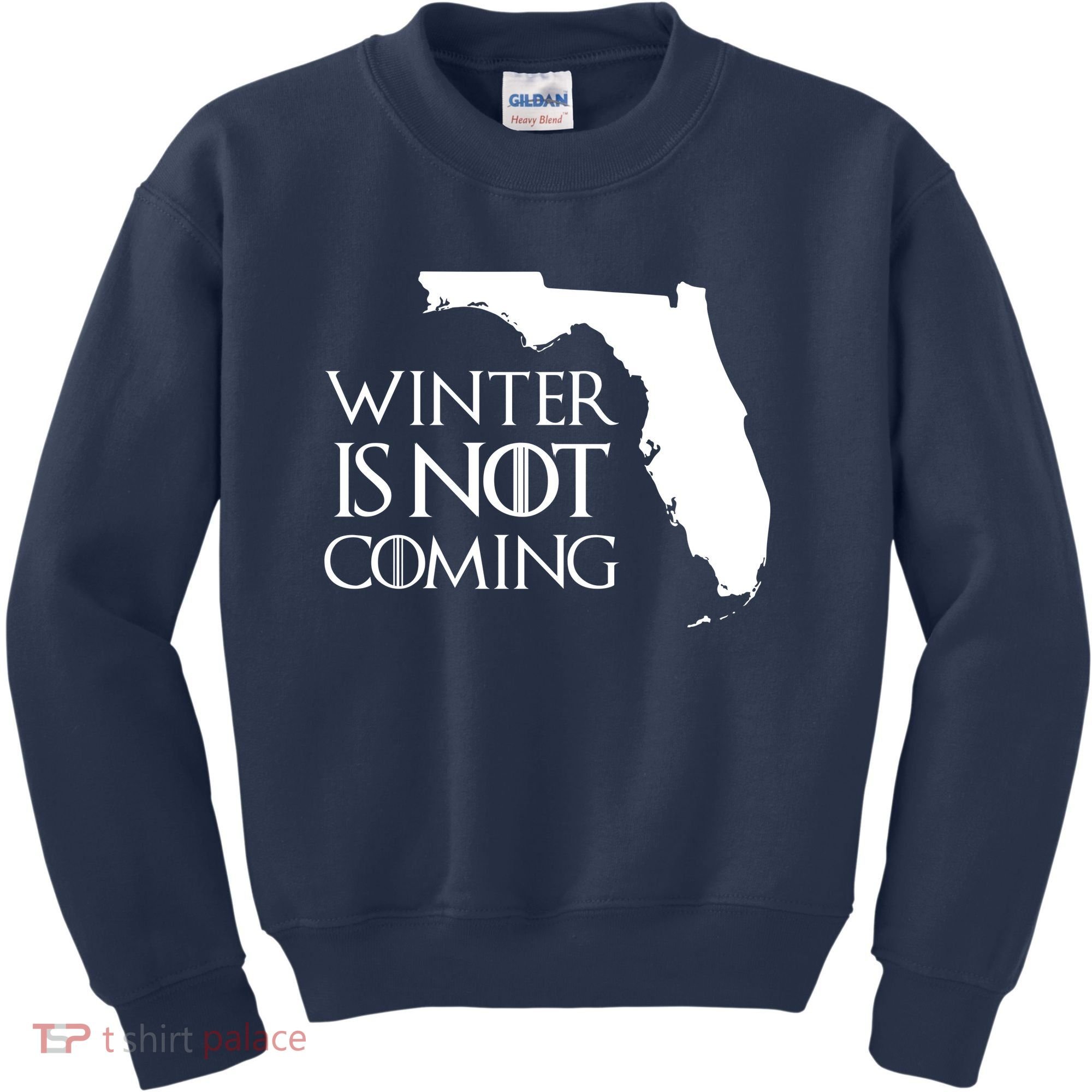 Winter Is Not Coming Florida Kids Sweatshirt