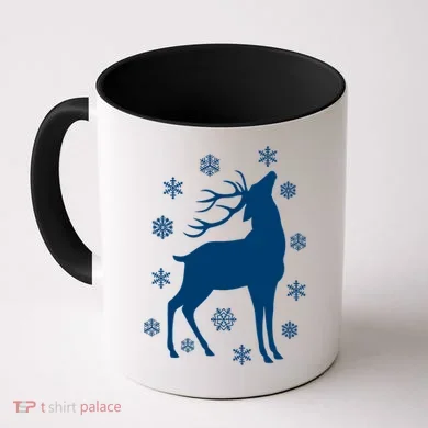 Winter Reindeer Coffee Mug