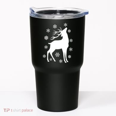Winter Reindeer Tumbler