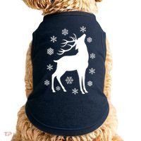 Winter Reindeer Doggie Tank thumb 0