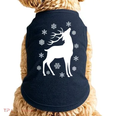 Winter Reindeer Doggie Tank