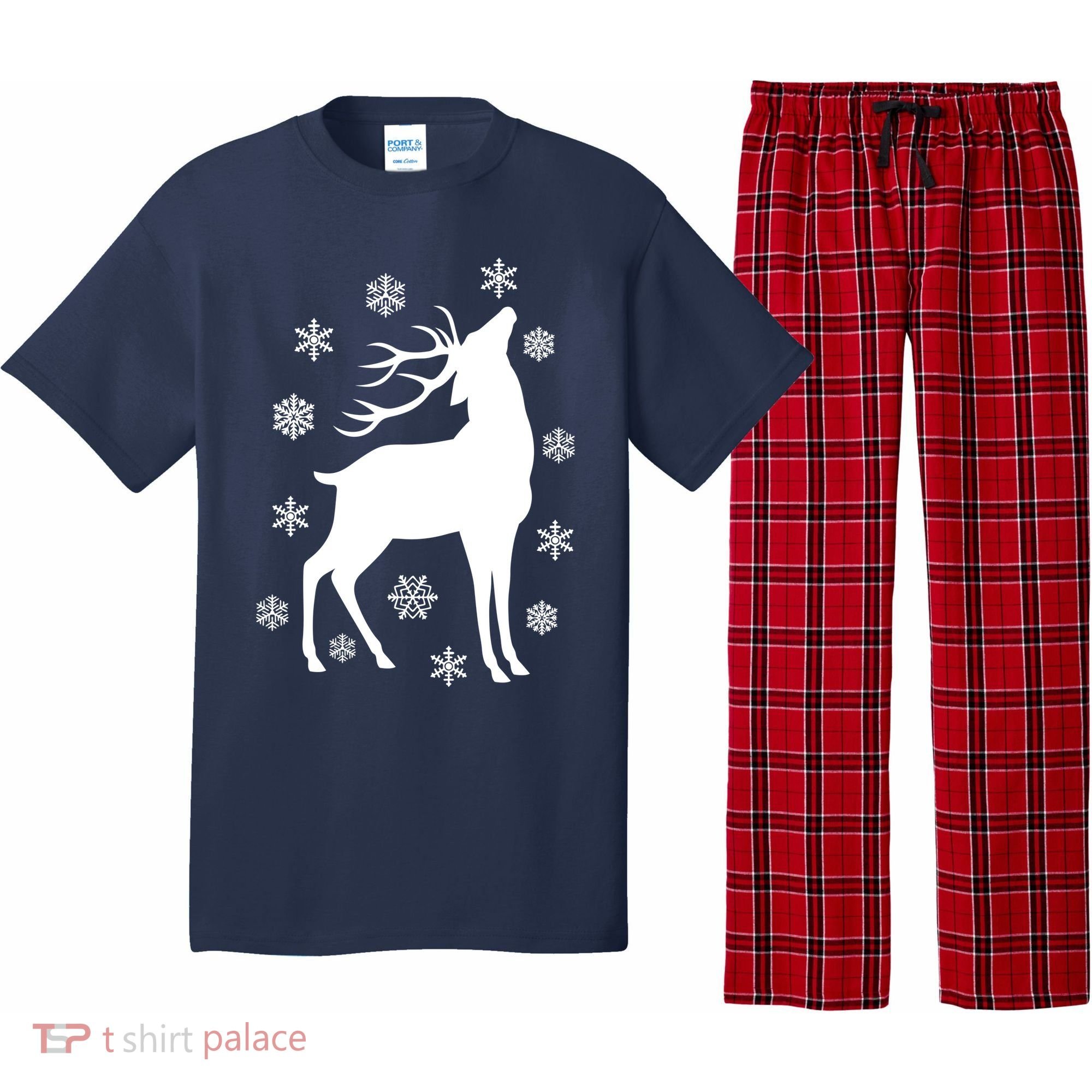 Winter Reindeer Pajama Set