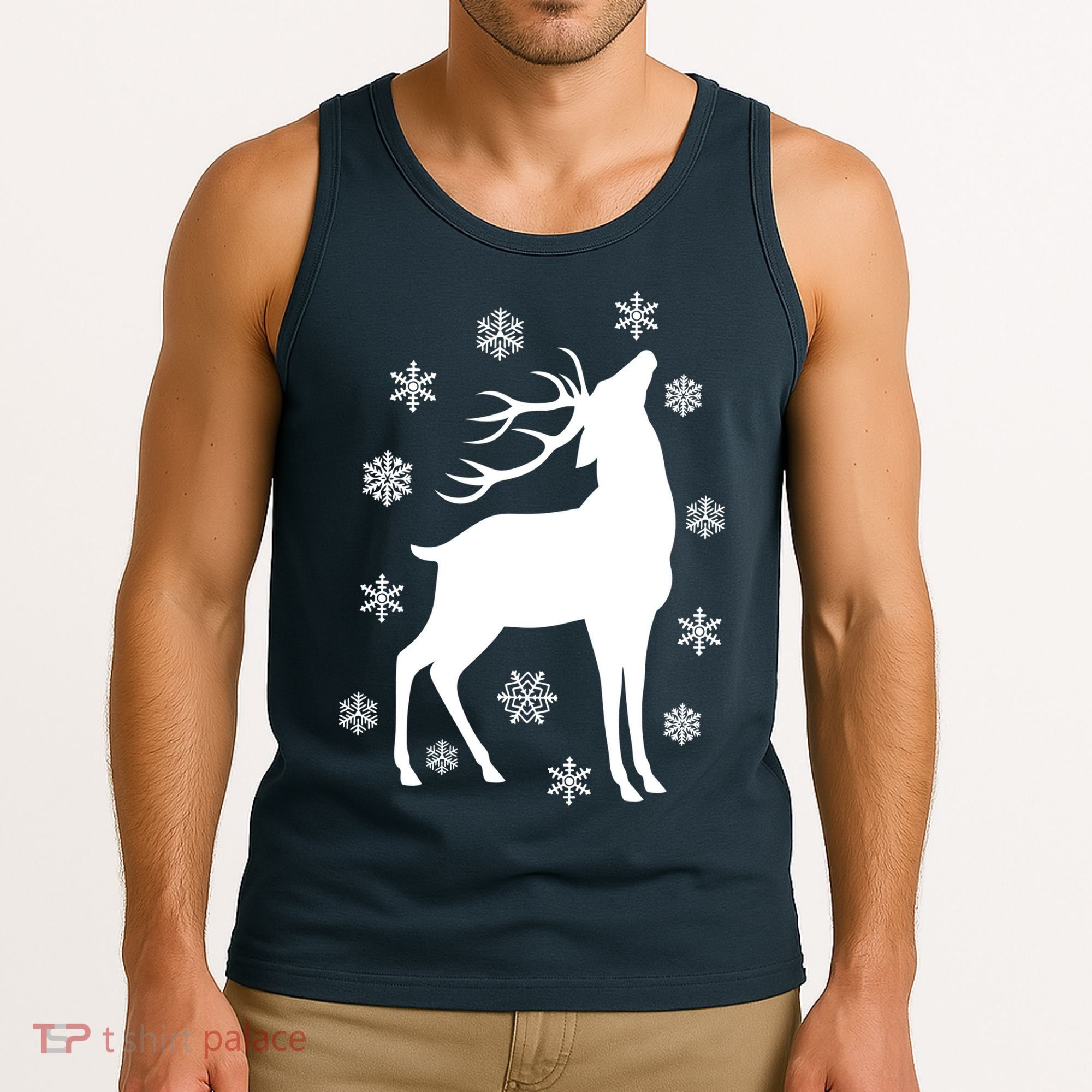 Winter Reindeer Tank Top
