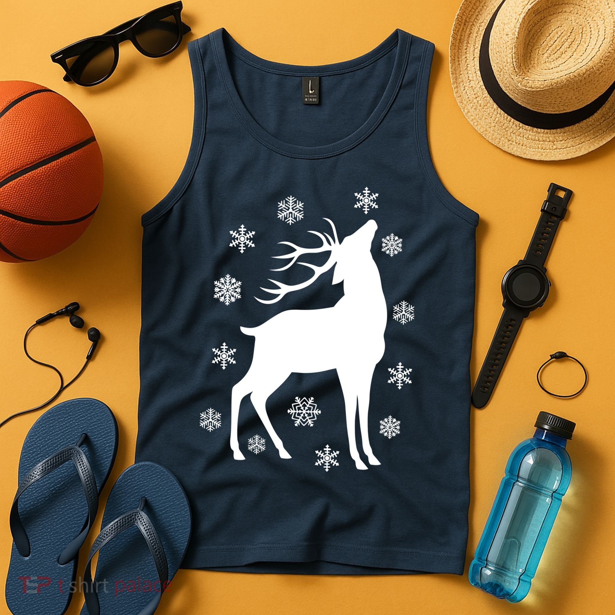 Winter Reindeer Tank Top