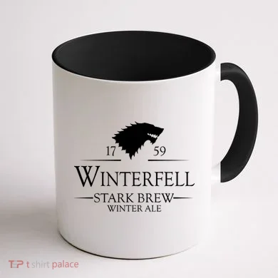 Winterfell College Stark Brew Coffee Mug back