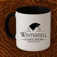 Winterfell College Stark Brew Coffee Mug thumb 2