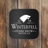 Winterfell College Stark Brew Coaster thumb 0