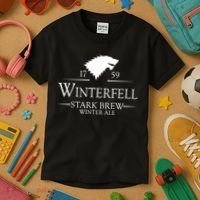 Winterfell College Stark Brew Kids T-Shirt thumb 3