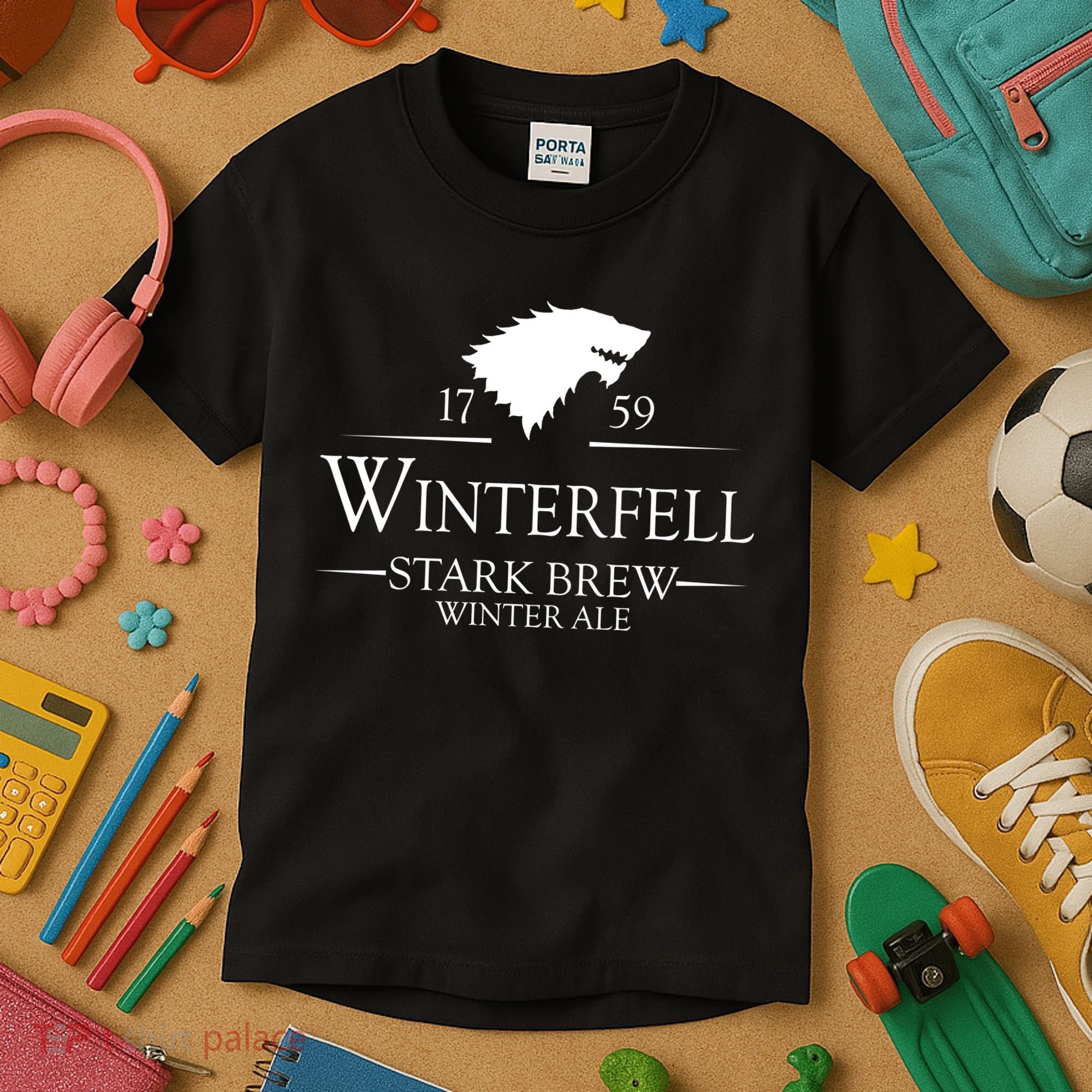 Winterfell College Stark Brew Kids T-Shirt
