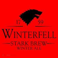 Winterfell College Stark Brew Santa Hat thumb 1