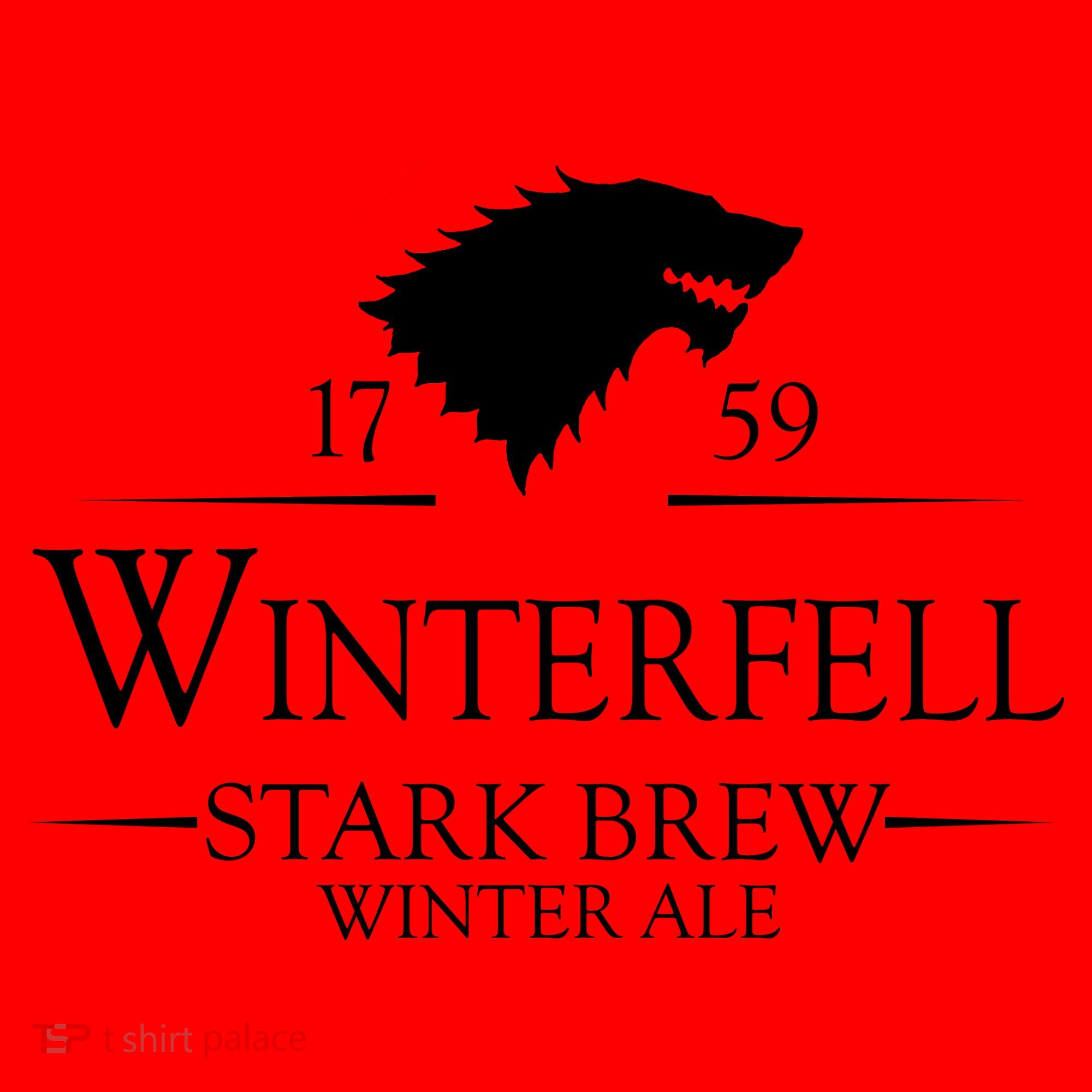 Winterfell College Stark Brew Santa Hat