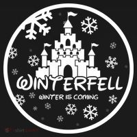 Winterfell Parody Logo Winter Is Coming Backpack thumb 2